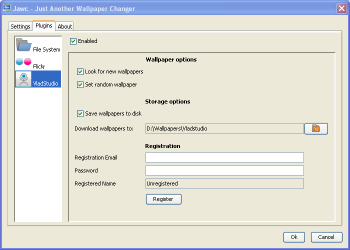 Vladstudio plugin settings